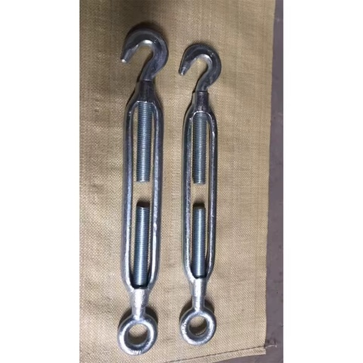 12mm JIS Type Cable Turnbuckle Riggings Forged Galvanized Turenbuckle Wire Roep Turnbuckle Hook and Eye