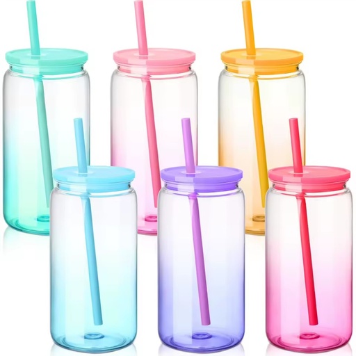 Besting Selling Factory Price 16oz High Borosilicate Glass Tumbler with 12-24hrs Insulation Reusable & Custom Logo Available