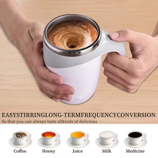Portable Lazy Magnetic Rotating Water Cup Self Stirring Mixing Cup Auto Magnet Electric Coffee Mixing Spin Smart Home Products