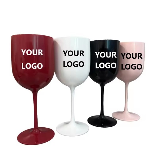 Unbreakable Plastic for Flute Modern Luxury Design Reusable Eco-Friendly Lightweight 16oz for Prom Parties