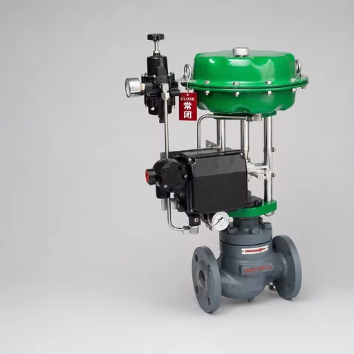 Pneumatic Process Control Valve Electro-Pneumatic Positioner Straight-Through Globe Type OEM Customizable for Industrial Flow