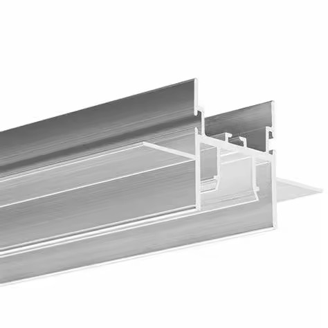 Customized Decorative Aluminum Extrusion Profile Section Stretch Ceiling Aluminum Profile