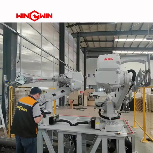 ABB4600 Robotic Water Jet Cutter Pedestal Type Water Jet Cutter Machine