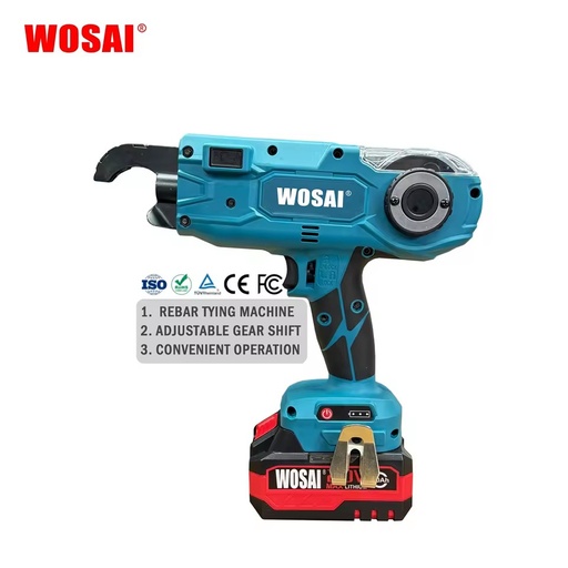 Portable Industrial Light-Weight 12V Automatic Cordless Rebar Tying Machine Handheld Steel Bar Wire Bundle Tool Construction