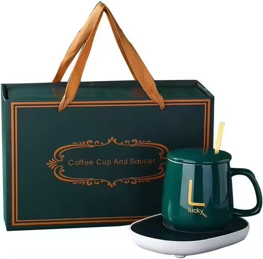 Tea Coffee Mug Warmer Smart 55 Degree Electric Cup Warmer Usb Mug Heater Set Desktop Beverage Gift Coffee Mug Set