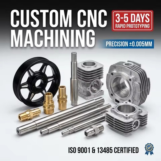 Custom Billet CNC Motorcycle Parts Precision Machined Aluminum Racing Performance Components Manufacturer