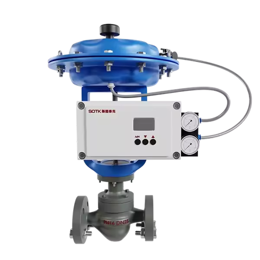 SOTK SOTK101 Smart Valve Positioner Single/Double Acting High Precision 4~20mA Electro Pneumatic Positioner OEM Customizable