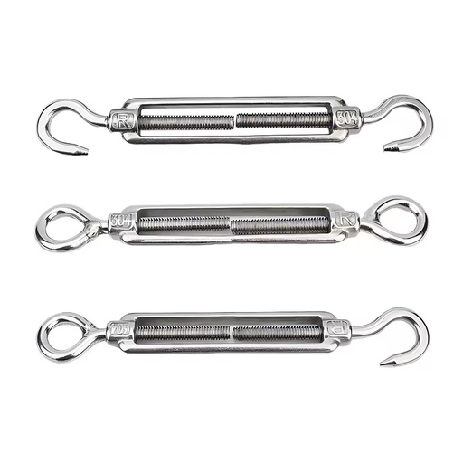 Wholesale Stainless Steel High Polished Surface Hook Rigging CC Turnbuckle