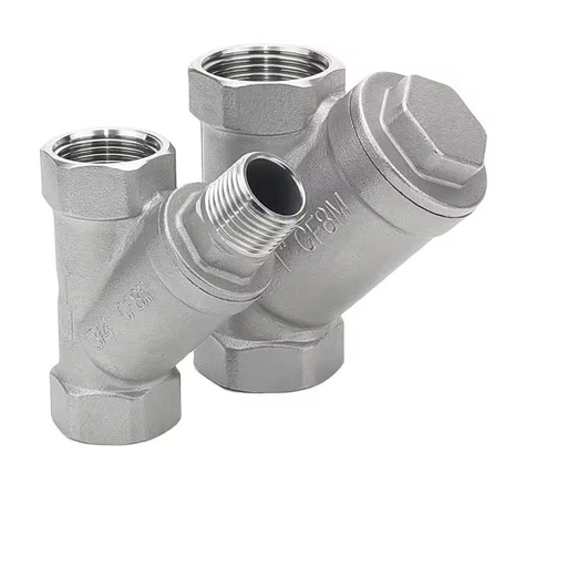 High Quality Stainless Steel 304/316L Internal Thread Y-shaped Filter OEM Factory Price Manually Controlled