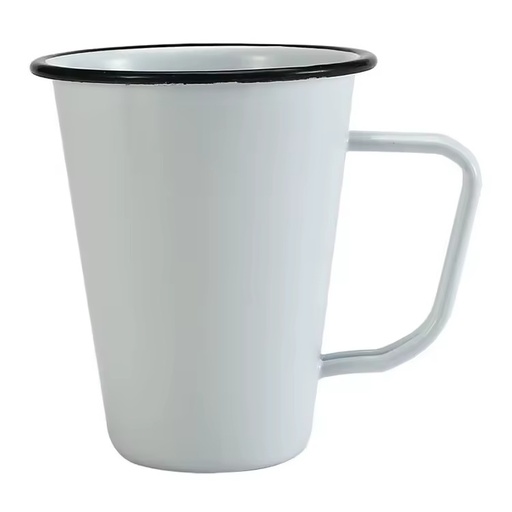 Life Wholesale Bulk Tea Coffee Mug Sublimation Blank Enamel Mug Cup 12oz Colorful Steel Sublimation Enamel Metal Mug Iron 500ml