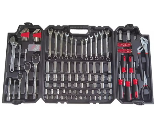 248pcs Hot Selling Quality Ratchet Socket Set 1/2" 1/4" 3/8" Car Repair Socket Wrench Set