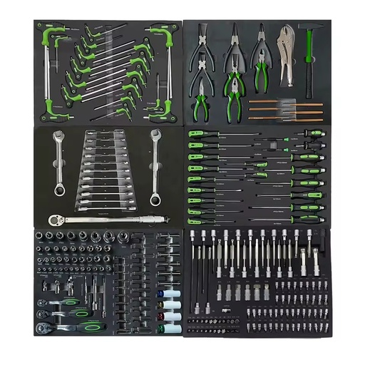 257-Piece CRV Mechanic Other Hand Tools Ratchet Wrench Plier Torque Wrench Combination Screwdriver Sets Juego De Herramientas