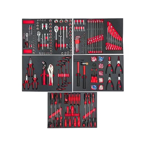 420 PCS Professional Mechanic Auto Repair Kit Set Hex Wrench Sickle Chrome Vanadium Steel Sockets Wrenches for Automotive Home