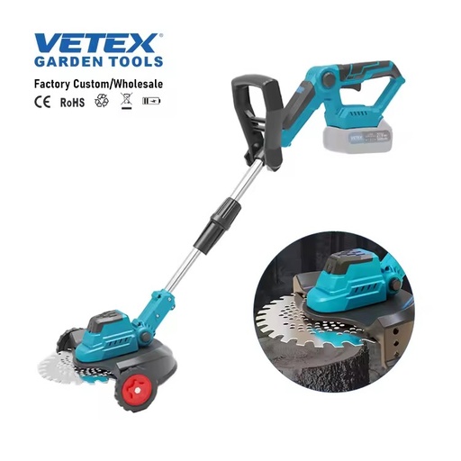 Cordless Weed Trimmer Brushless Motor 21V 2000mAh Battery Anti-vibration Handle OEM/ODM Factory Private Model Appearance String