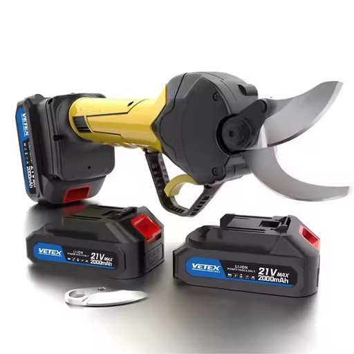 21V Cordless Pruners Electric Tree Pruning Scissor 30mm SK5 Garden Shear Thick Branch Shear Portable Fruit Tree Pruning Shears