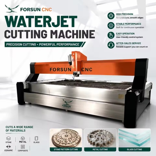 Water Jet Cnc Glass Cutting Machine High Pressure Waterjet Cutting Machine Price