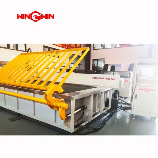 Cantilever Type Waterjet Cutter 5 Axis Cutting Head Waterjet Cutter Machine Marble Stone Tile Water Jet Machine
