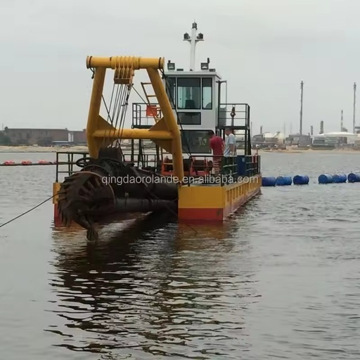 Mini 8 Inch Jet Suction Dredger Machine Portable Cutter Suction Sand Dredger for Sale with High Flow Slurry Pump