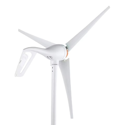 Wind Turbine Generator 500W 24V Three Blades Adjustable Wind Direction for Home Farm RVs