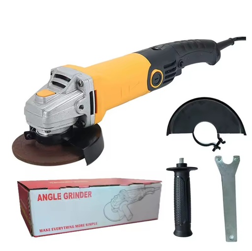 Customized Industrial DIY Brushless Cordless Electric Angle Grinder 100mm/125mm Disc Diameter 650W Stainless Steel Polishing