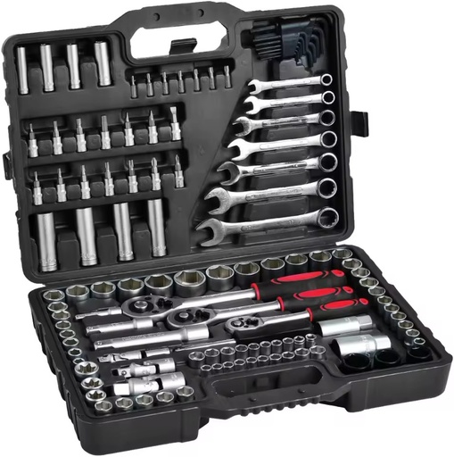 Manufacture Wholesale Quality 120 Pcs Chrome Vanadium Socket Spanner Set Tools Kit