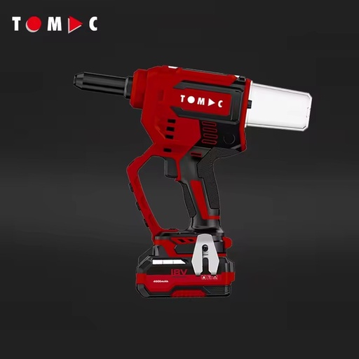 18V Brushless Electric Rivet Gun 6.4mm Max Capacity 20KN Tool Only CE Certificate