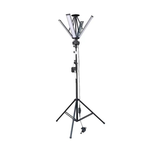 Outdoor Rechargeable Portable 240W 22000Lm Umbrella Floodlights Led Work Light With 3.0M Tripod Stand