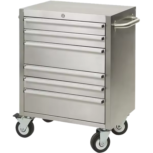 Silver 6 Drawer