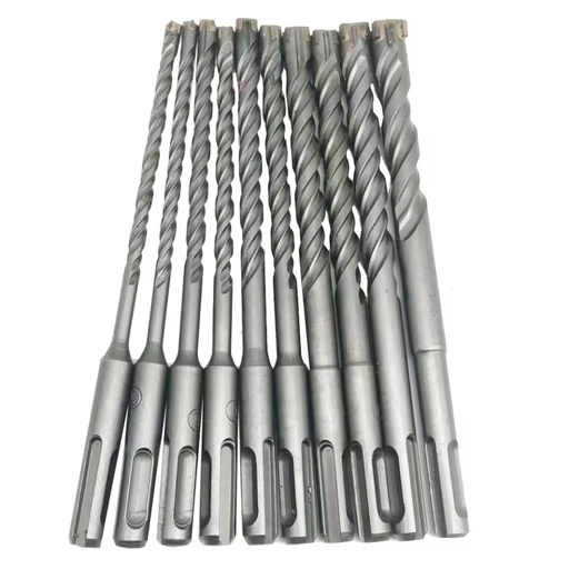 Meixiu 5-16mm SDS Cross Concrete Spade Drill Bit 160mm Length Double SDS Plus Slot Masonry Hammer Blast Sanding Finish