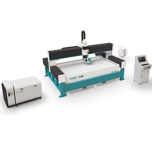 Automatic Abrasive Laminated Glass Waterjet Cutter Bathroom Window Mirror Glass Cnc Water Jet Cutting Machine