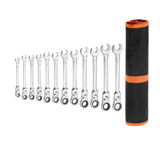 Customized OEM Industrial Carbon Steel Double Head Combination Wrench Set 250lb-ft Max Torque Battery Operated Cushioned DIY