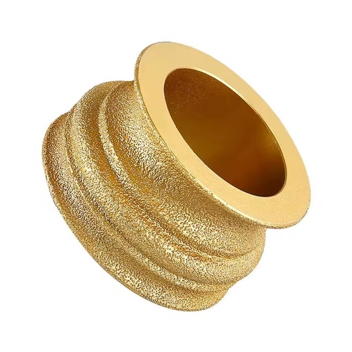 Factory Direct Sale Marble Ceramic Tile Grinder 407# Brazed Edge Stone Diamond Resin Bonding Agent Wheel Grinding Wheels