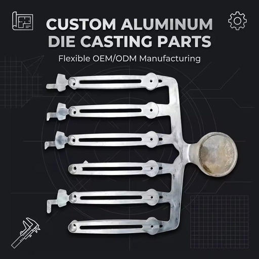 Factory Aluminium Diecasting Component High Quality Aluminum Die Casting Services