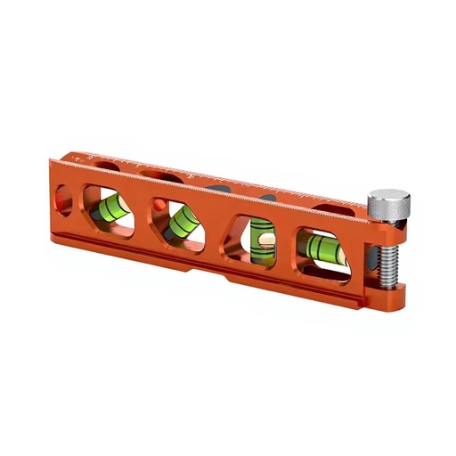 Industrial Torpedo Level Magnetic 4-Vial Set for Pipe Bending & V-Groove Klein Tools 935AB4V