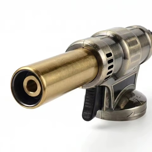 Professional-grade Copper Gas-Powered Torch Hair Removal & Roasting Flame Gun with Cartridge-Type Handheld Design