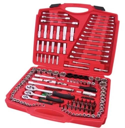 Custom Wholesale Automotive Heavy Duty Multi Auto Car Combination Repair Hand Tools Socket Wrench Set