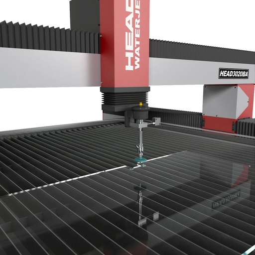 High Pressure Glass Cutting Machine Glass Production Machinery Water Jet Cutters