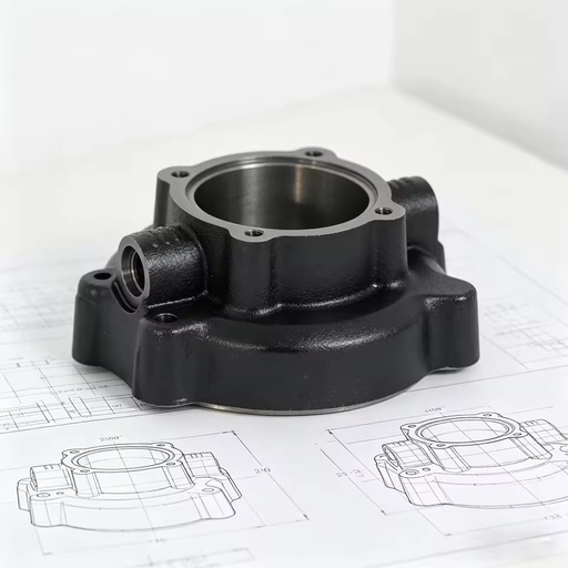 Customized Cast Iron Housing for Construction Machinery Spare Parts High Strength Ductile Iron Casting Brand