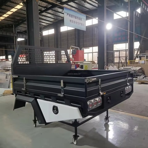 Aluminum OEM Ute Tray Canopy System Dual Cab 4x4 Pickup with Lightweight Waterproof 340L Capacity Case and Drawer Accessories