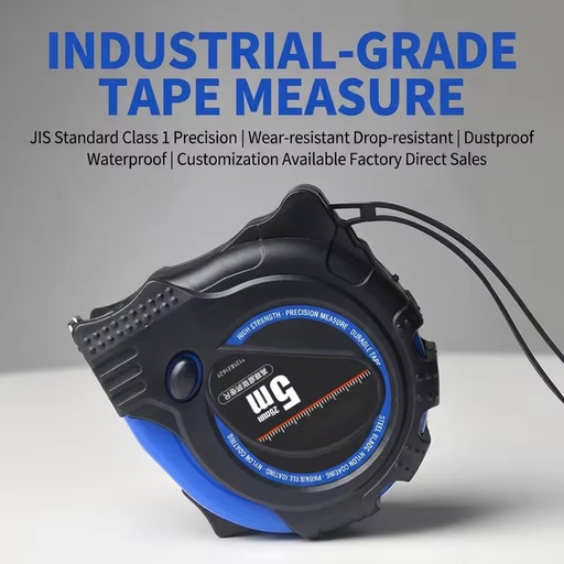 Bte Tape Measure 5M 25Mm Stainless Steel High Precision Self Winding Measuring Tape For Construction And DIY Use
