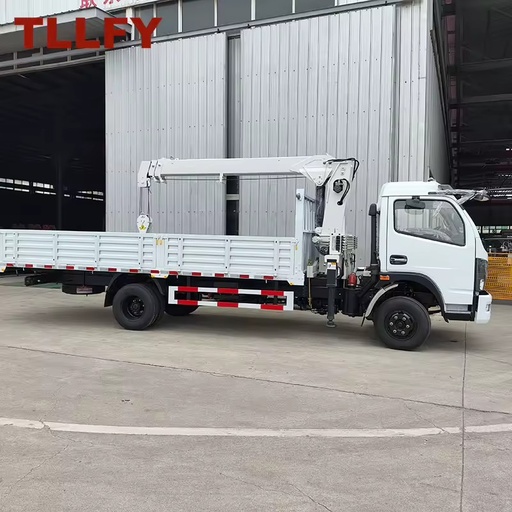 3.2t Flexible Straight Boom Truck Mounted Crane for Manufacturing Plant Oilfield Pumping Unit with Core Motor Component