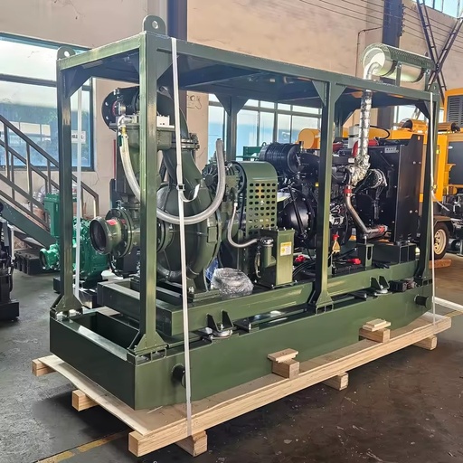 Oilfield Drainage - Oil and Construction Industry Drainage Diesel Engine Pump Water Pumping Machine