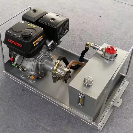 Portable Hydraulic Power Unit Petrol Engine Hydraulic Pump Station 20MPa High Pressure
