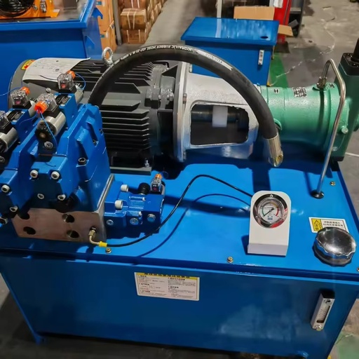 HUG Manufacturer New Electric Oil Pump Station 300 Bar 40L/Min 1-Year Warranty 100% Condition Carbon Steel Hydraulic Power Units