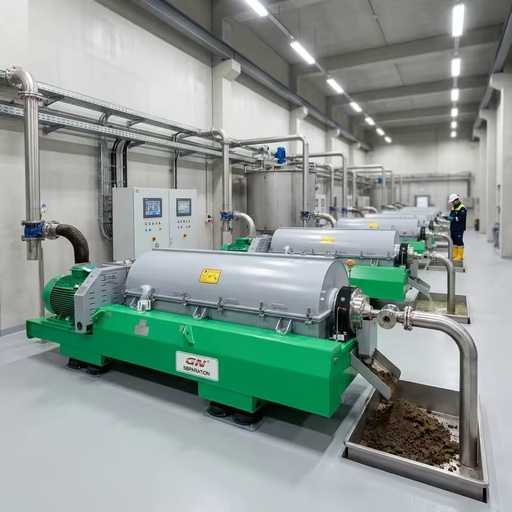 Decanter Centrifuge Mineral Beneficiation Separation Equipment Continuous Ore Processing Technology