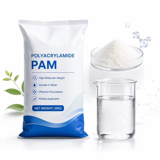 YUEDA Mineral Processing Flocculant AP30L High Purity 99% Powder Sedimentation Separator with +40% Speed