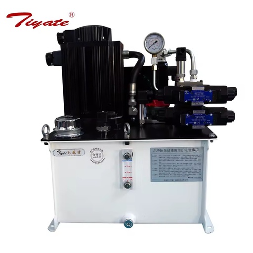 High-Pressure Oil Pump Custom Industrial Power Unit Hydraulic Station System A