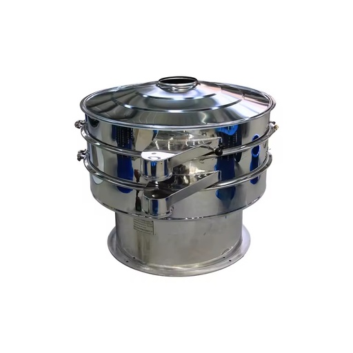 New Mineral Rubber Silica Sieving Separator Machine Stainless Steel Fine Mesh Rotary Vibrating Screen Sifter