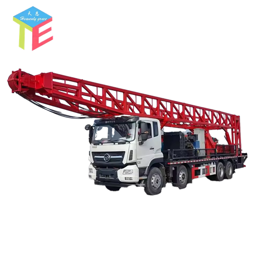 'EN High Quality 300-1000m Oilfield Special Water Well Drilling Rig with Engine Pump Gearbox Factory Price