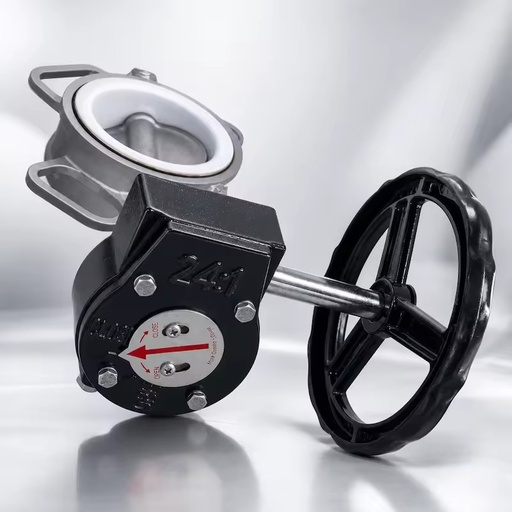 RDNT Ductile Iron Body with Ductile Iron Seal Highly Adaptable Manual Wafer-type Fluid Control Device butterfly Valve